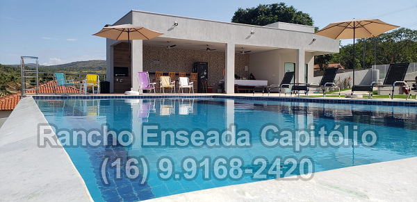 Espetacular Rancho Enseada no Condomínio Passarinho